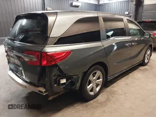 2019 Honda Odyssey EX with VIN 5FNRL6H53KB076088, listed as a IAAI auction lot 42481693 with 47,518 mi miles and . Bid and sale history available at DreamBid. Image 4.