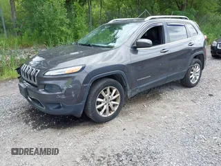 2014 Jeep Cherokee Limited with VIN 1C4PJMDB2EW216225, listed as a IAAI auction lot 42672551 with 151,799 mi miles and . Bid and sale history available at DreamBid. Image 17.