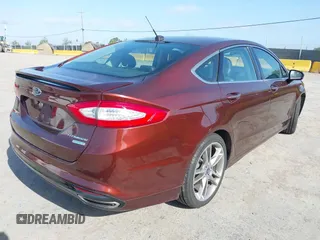 2015 Ford Fusion Titanium with VIN 3FA6P0K93FR226162, listed as a IAAI auction lot 42111564 with 116,805 mi miles. Bid and sale history available at carsss.com. Image 4.