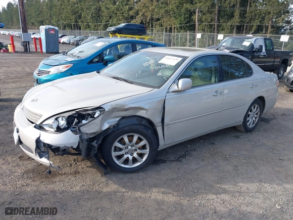 2003 Lexus ES 300 with VIN JTHBF30G130121418, listed as a IAAI auction lot 41667129 with 1 mi miles. Bid and sale history available at carsss.com. Image 16.