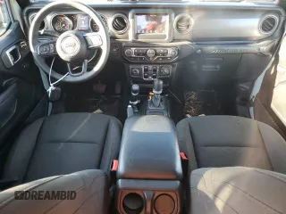 2023 Jeep Wrangler Sport with VIN 1C4HJXDNXPW635345, listed as a Copart auction lot 80929674 with 29,229 mi miles and Salvage Title. Bid and sale history available at DreamBid. Image 8.