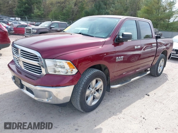 2017 Ram 1500 Big Horn z VIN 1C6RR7LG3HS641326, wystawiony jako IAAI lot #42213299 z przebiegiem 117 824 mil mil oraz . Historia ofert i sprzedaży dostępna na DreamBid. Obrazek 19.