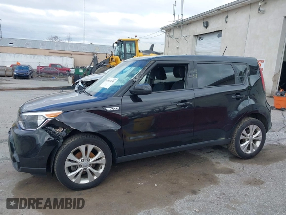 2016 Kia Soul + with VIN KNDJP3A58G7396949, listed as a IAAI auction lot 41813054 with 108,974 mi miles. Bid and sale history available at carsss.com. Image 14.