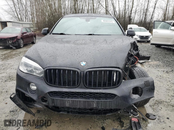 2016 BMW X6 xDrive35i z VIN 5UXKU2C56G0N80105, wystawiony jako Copart lot #46983345 z przebiegiem 99 913 mil mil oraz Szkoda całkowita • Salvage title. Historia ofert i sprzedaży dostępna na DreamBid. Obrazek 5.