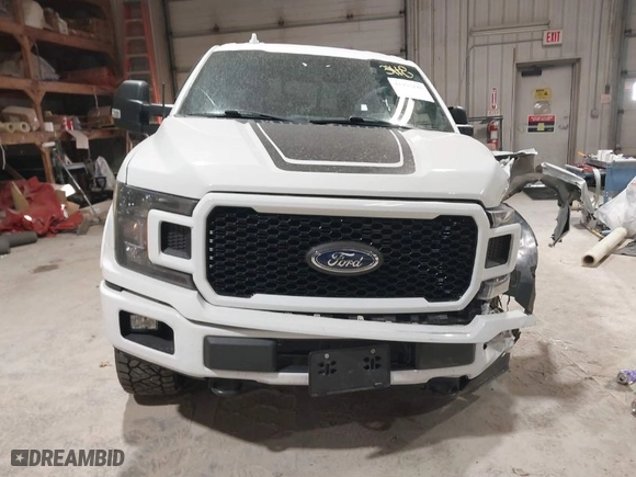 2018 Ford F-150 XL with VIN 1FTFW1E57JFB14773, listed as a IAAI auction lot 41793148 with 103,459 mi miles. Bid and sale history available at carsss.com. Image 13.