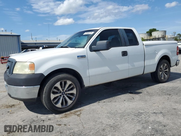 2008 Ford F-150 XL with VIN 1FTPX12598KD37758, listed as a Copart auction lot 62868375 with 307,603 mi miles and Clean title. Bid and sale history available at DreamBid. Image 1.