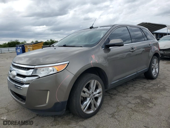 2013 Ford Edge Limited with VIN 2FMDK3KC5DBB17948, listed as a Copart auction lot 51182285 with 139,101 mi miles and Salvage Title. Bid and sale history available at carsss.com. Image 1.
