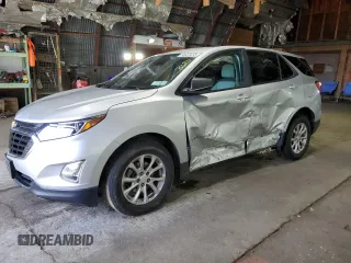 2021 Chevrolet Equinox LS z VIN 3GNAXSEV3MS161058, wystawiony jako Copart lot #58323235 z przebiegiem 74 965 mil mil oraz Szkoda całkowita • Salvage title. Historia ofert i sprzedaży dostępna na DreamBid. Obrazek 1.