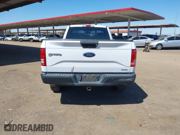 2016 Ford F-150 XL with VIN 1FTMF1C81GKD05786, listed as a IAAI auction lot 41846067 with 126,607 mi miles. Bid and sale history available at carsss.com. Image 16.