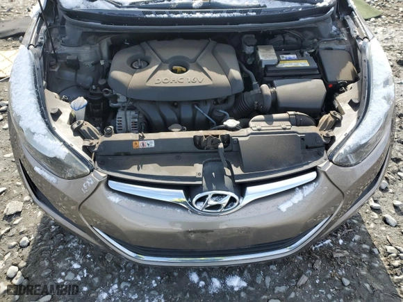 2016 Hyundai Elantra GL with VIN 5NPDH4AE0GH732394, listed as a Copart auction lot 87811215 with 79,994 mi miles and Salvage Title. Bid and sale history available at carsss.com. Image 11.