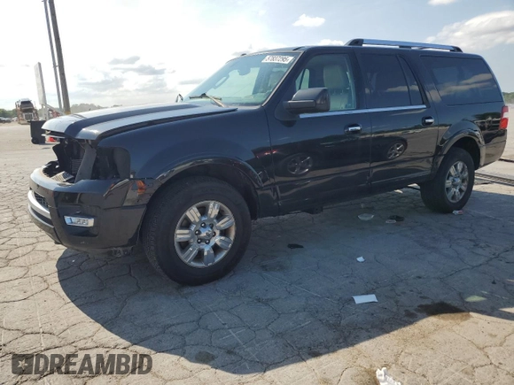 2015 Ford Expedition Max Limited с VIN 1FMJK2AT5FEF27137, выставлен на аукционе Copart как лот 57837295 с пробегом 113 414 миль миль и Списание • Salvage title. История ставок и продаж доступна на DreamBid. Изображение 1.