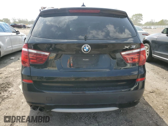 2011 BMW X3 28i with VIN 5UXWX5C50BL705875, listed as a Copart auction lot 54550395 with 133,975 mi miles and Clean Title. Bid and sale history available at DreamBid. Image 6.