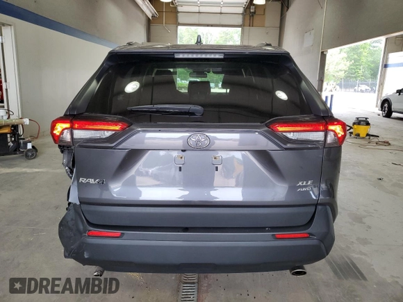 2019 Toyota RAV4 XLE с VIN JTMP1RFV6KD507368, выставлен на аукционе Copart как лот 59789775 с пробегом 46 643 миль миль и Списание • Salvage title. История ставок и продаж доступна на DreamBid. Изображение 6.