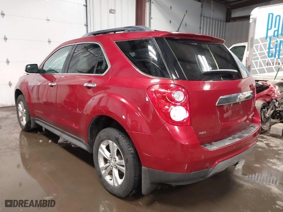 2013 Chevrolet Equinox LTZ with VIN 2GNFLGEK7D6213049, listed as a IAAI auction lot 41589133 with 64,486 mi miles. Bid and sale history available at carsss.com. Image 3.
