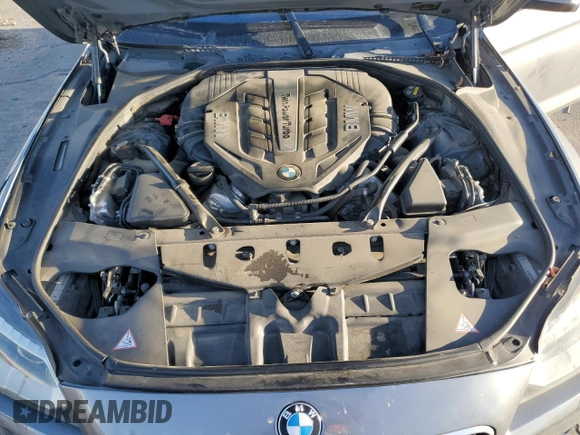 2015 BMW 6 Series 650i with VIN WBAYM9C53FD248356, listed as a Copart auction lot 85499554 with 115,292 mi miles and Salvage Title. Bid and sale history available at DreamBid. Image 13.