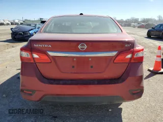 2017 Nissan Sentra SV with VIN 3N1AB7AP7HY223739, listed as a Copart auction lot 49300115 with 107,096 mi miles and Salvage Title. Bid and sale history available at DreamBid. Image 6.