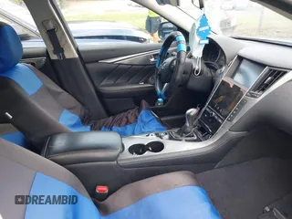 2015 Infiniti Q50 with VIN JN1BV7AR9FM418836, listed as a IAAI auction lot 42181355 with 165,787 mi miles and . Bid and sale history available at DreamBid. Image 5.