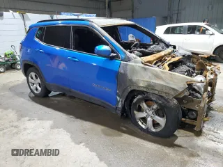 2018 Jeep Compass Altitude with VIN 3C4NJDBB8JT393243, listed as a Copart auction lot 85244884 with Not Provided miles and Clean Title. Bid and sale history available at carsss.com. Image 4.