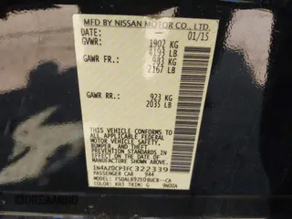 2015 Nissan LEAF S с VIN 1N4AZ0CP3FC322339, выставлен на аукционе IAAI как лот 42060240 с пробегом 71 189 миль миль и . История ставок и продаж доступна на DreamBid. Изображение 9.