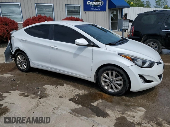 2015 Hyundai Elantra SE z VIN 5NPDH4AE6FH586372, wystawiony jako Copart lot #57399575 z przebiegiem 95 860 mil mil oraz Nie do naprawy • Non repairable. Historia ofert i sprzedaży dostępna na DreamBid. Obrazek 4.