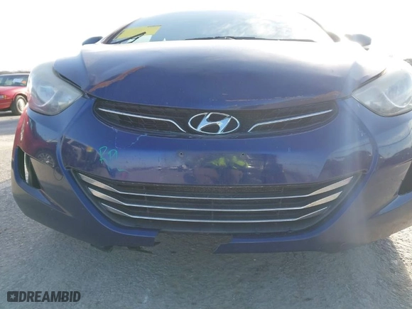 2012 Hyundai Elantra Limited with VIN 5NPDH4AE7CH094753, listed as a IAAI auction lot 41823193 with 177,753 mi miles. Bid and sale history available at carsss.com. Image 6.