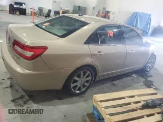 2007 Lincoln MKZ with VIN 3LNHM26T77R652236, listed as a Copart auction lot 59588045 with 133,429 mi miles and Salvage title. Bid and sale history available at DreamBid. Image 3.
