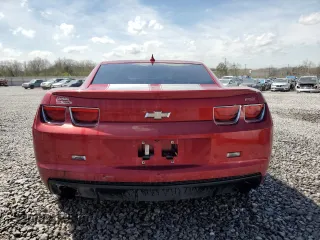 2013 Chevrolet Camaro LT with VIN 2G1FC1E31D9124390, listed as a Copart auction lot 49601515 with 81,757 mi miles and Salvage Title. Bid and sale history available at carsss.com. Image 6.