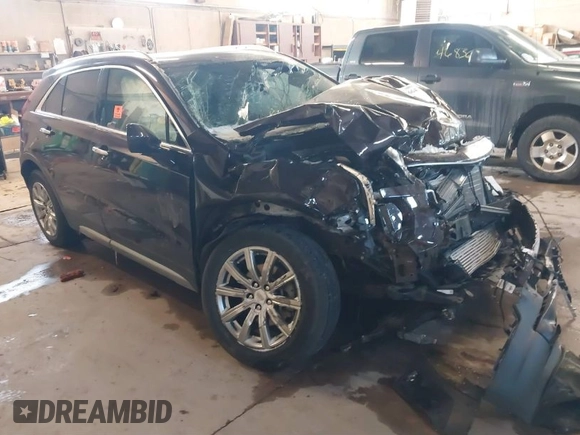 2020 Cadillac XT4 AWD Premium Luxury with VIN 1GYFZDR48LF121111, listed as a IAAI auction lot 41533664 with Not Provided miles. Bid and sale history available at carsss.com. Image 1.