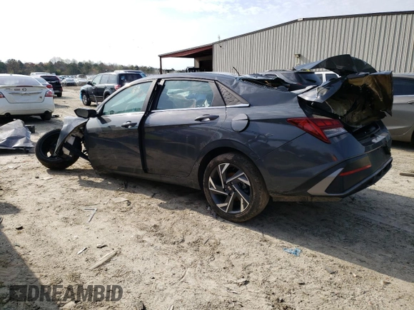 2024 Hyundai Elantra SEL with VIN KMHLS4DG2RU658538, listed as a Copart auction lot 45276324 with Not provided miles and Salvage title. Bid and sale history available at DreamBid. Image 2.