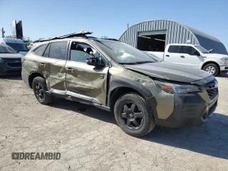 2023 Subaru Outback Wilderness with VIN 4S4BTGUD5P3172938, listed as a Copart auction lot 52892625 with 25,515 mi miles and Salvage title. Bid and sale history available at DreamBid. Image 4.