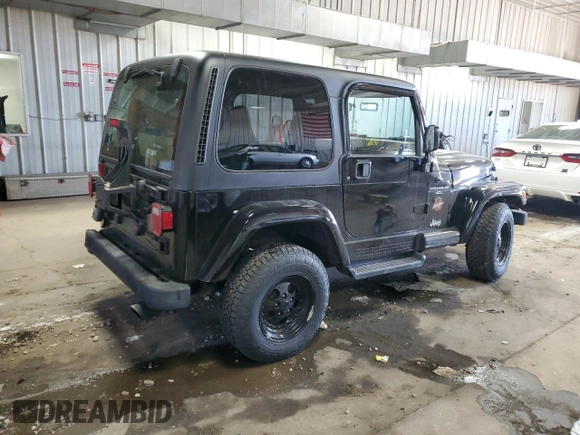 1997 Jeep Wrangler Sahara with VIN 1J4FY49S7VP506996, listed as a Copart auction lot 50531875 with 100,380 mi miles and Clean Title. Bid and sale history available at carsss.com. Image 3.