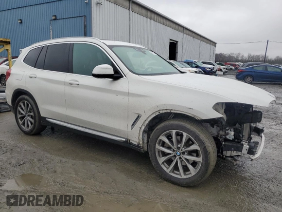 2019 BMW X3 xDrive30i with VIN 5UXTR9C55KLD92961, listed as a Copart auction lot 43133565 with 90,574 mi miles and Salvage Title. Bid and sale history available at carsss.com. Image 4.