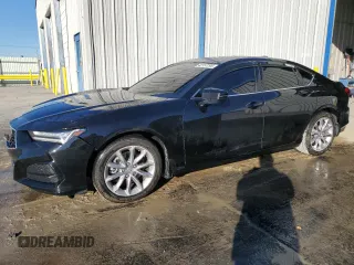 2023 Acura TLX with VIN 19UUB5F39PA005925, listed as a Copart auction lot 42157295 with 19,202 mi miles and Salvage title. Bid and sale history available at DreamBid. Image 1.
