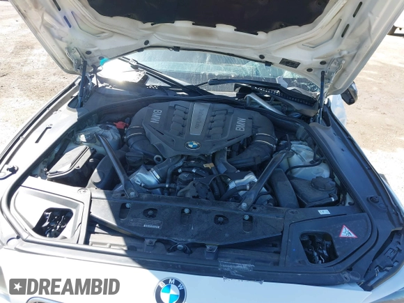 2013 BMW 5 Series 550i with VIN WBAFR9C5XDDX79916, listed as a IAAI auction lot 41776449 with 126,506 mi miles and . Bid and sale history available at carsss.com. Image 10.