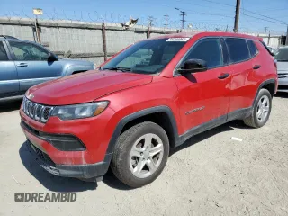 2023 Jeep Compass Sport with VIN 3C4NJDAN5PT513472, listed as a Copart auction lot 59306965 with 31,256 mi miles and Clean title. Bid and sale history available at DreamBid. Image 1.