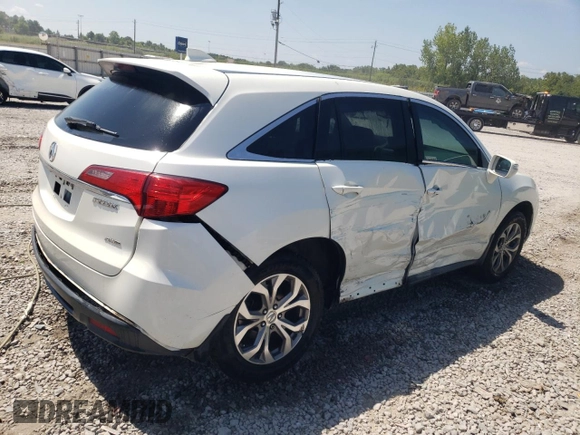 2013 Acura RDX Technology with VIN 5J8TB4H54DL014682, listed as a Copart auction lot 67275074 with 105,858 mi miles and Salvage Title. Bid and sale history available at DreamBid. Image 3.