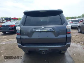 2017 Toyota 4Runner SR5 with VIN JTEBU5JR3H5466457, listed as a IAAI auction lot 42189449 with 88,368 mi miles and . Bid and sale history available at DreamBid. Image 16.
