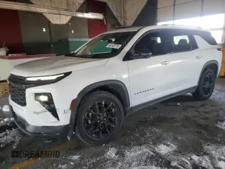 2024 Chevrolet Traverse FWD LT with VIN 1GNERGKS5RJ151885, listed as a Copart auction lot 46143775 with 5,860 mi miles and Salvage Title. Bid and sale history available at carsss.com. Image 1.