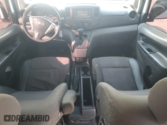 2019 Nissan NV200 S with VIN 3N6CM0KN8KK691507, listed as a Copart auction lot 57209875 with 126,013 mi miles and Salvage title. Bid and sale history available at DreamBid. Image 8.