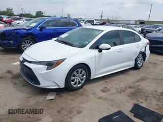 2024 Toyota Corolla LE with VIN 5YFB4MDE8RP128628, listed as a IAAI auction lot 42083196 with 37,634 mi miles and . Bid and sale history available at DreamBid. Image 2.