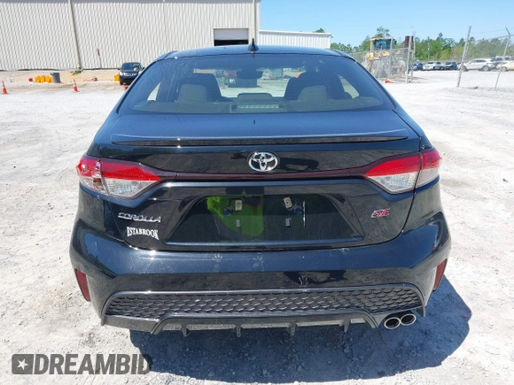 2022 Toyota Corolla SE with VIN JTDS4MCE0NJ091137, listed as a IAAI auction lot 41991211 with 41,304 mi miles and . Bid and sale history available at DreamBid. Image 16.