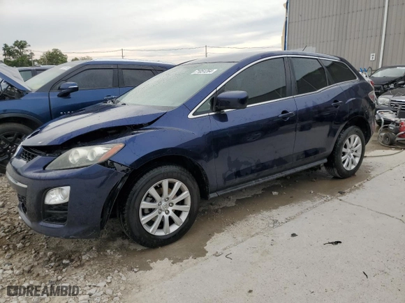 2011 Mazda CX-7 i SV with VIN JM3ER2A57B0405932, listed as a Copart auction lot 71051264 with 170,421 mi miles and Non Repairable. Bid and sale history available at carsss.com. Image 1.