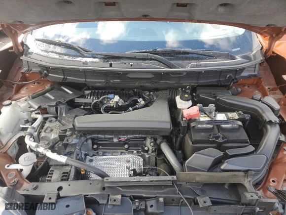 2017 Nissan Rogue SL with VIN 5N1AT2MV0HC751344, listed as a Copart auction lot 47810715 with 88,946 mi miles and Salvage Title. Bid and sale history available at carsss.com. Image 12.