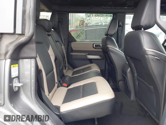 2023 Ford Bronco with VIN 1FMEE5DP6PLB44068, listed as a IAAI auction lot 42034403 with 5,858 mi miles and . Bid and sale history available at DreamBid. Image 8.
