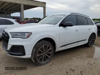 2021 Audi SQ7 Prestige with VIN WA1VWBF77MD022512, listed as a Copart auction lot 65080404 with 43,506 mi miles and Salvage Title. Bid and sale history available at DreamBid. Image 1.