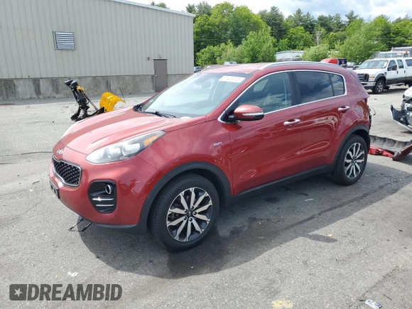 2018 Kia Sportage EX z VIN KNDPNCAC8J7369689, wystawiony jako Copart lot #57439325 z przebiegiem 173 726 mil mil oraz Szkoda całkowita • Salvage title. Historia ofert i sprzedaży dostępna na DreamBid. Obrazek 1.