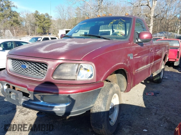 1998 Ford F-150 with VIN 1FTDF18W7WNA07117, listed as a IAAI auction lot 41395851 with 276,845 mi miles and . Bid and sale history available at DreamBid. Image 2.