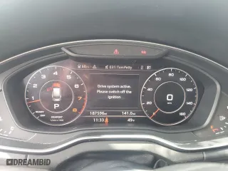 2018 Audi Q5 Premium Plus with VIN WA1BNAFY9J2199854, listed as a Copart auction lot 52593175 with 187,596 mi miles and Clean Title. Bid and sale history available at carsss.com. Image 9.