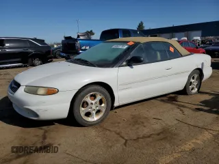 1999 Chrysler Sebring JXi with VIN 3C3EL55H8XT572234, listed as a Copart auction lot 48822795 with 127,998 mi miles and Clean Title. Bid and sale history available at DreamBid. Image 1.