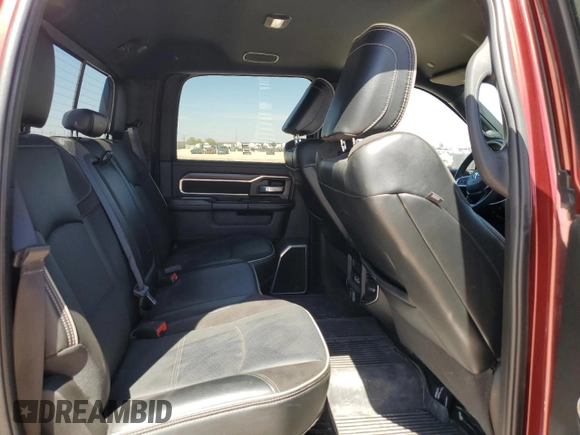 2024 Ram 2500 Laramie with VIN 3C6UR5FL9RG162974, listed as a Copart auction lot 50081095 with 8,776 mi miles and Salvage title. Bid and sale history available at DreamBid. Image 10.